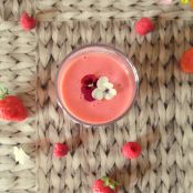 Batido de fresas y frambuesas