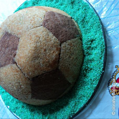 Pastel de Chocolate Balón Football Soccer ⚽ 