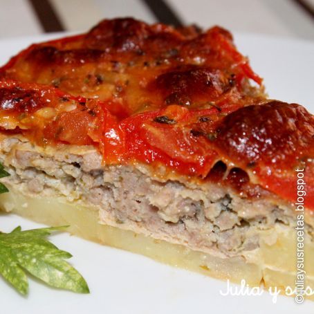 TARTA DE CARNE PICADA