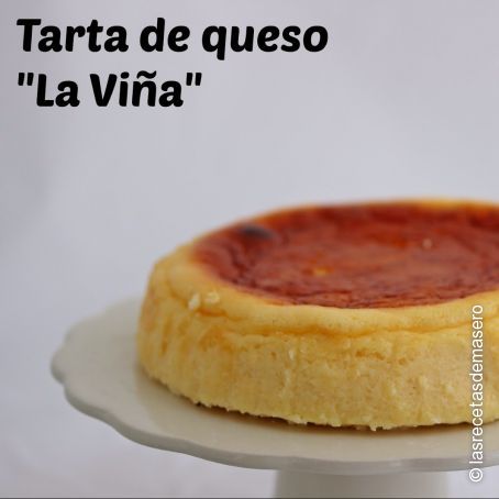 Tarta de queso La Viña