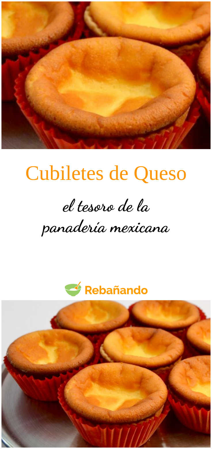 CUBILETES DE QUESO, el tesoro de la panadería mexicana